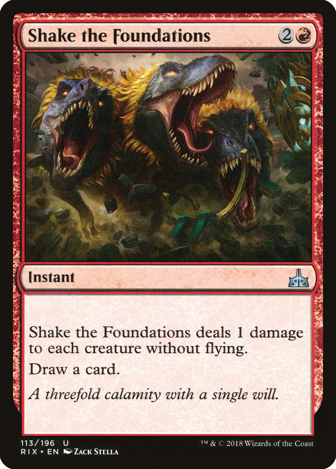 Shake the Foundations [Rivals of Ixalan] | L.A. Mood Comics and Games