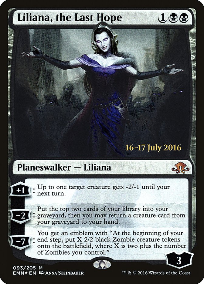 Liliana, the Last Hope [Eldritch Moon Prerelease Promos] | L.A. Mood Comics and Games