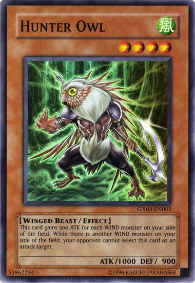 Hunter Owl [GX03-EN002] Super Rare | L.A. Mood Comics and Games