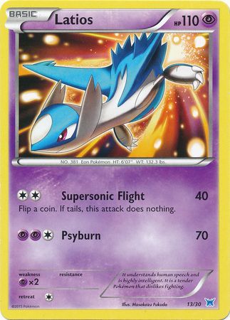 Latios (13/30) [XY: Trainer Kit 2 - Latios] | L.A. Mood Comics and Games