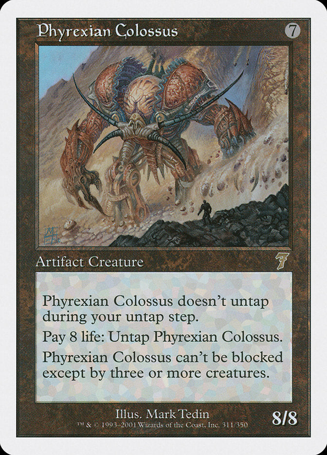 Phyrexian Colossus [Seventh Edition] | L.A. Mood Comics and Games