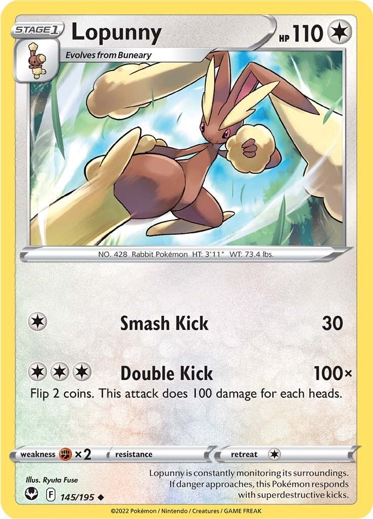 Lopunny (145/195) [Sword & Shield: Silver Tempest] | L.A. Mood Comics and Games