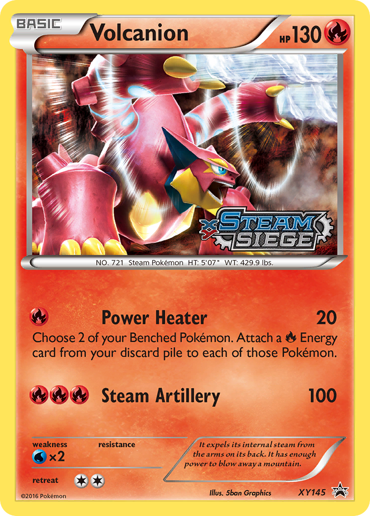 Volcanion (XY145) [XY: Black Star Promos] | L.A. Mood Comics and Games