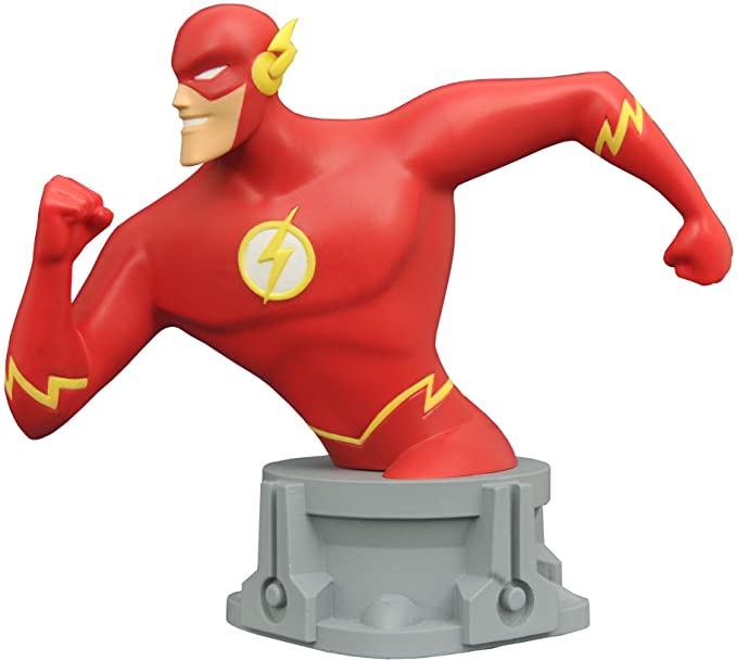 Flash Resin Bust SDCC 2017 Exclusive DC Justice League Animated | L.A. Mood Comics and Games