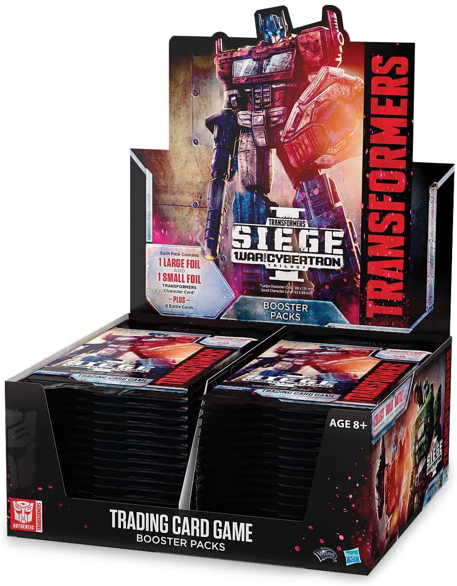 Transformers TCG Siege 1 Booster Pack | L.A. Mood Comics and Games