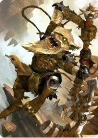 Teeterpeak Ambusher Art Card [Zendikar Rising Art Series] | L.A. Mood Comics and Games