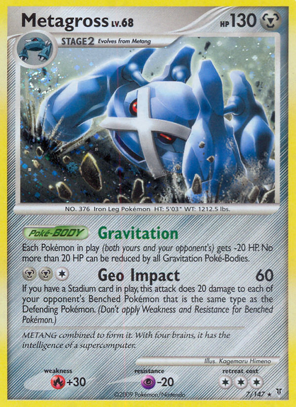 Metagross (7/147) [Platinum: Supreme Victors] | L.A. Mood Comics and Games