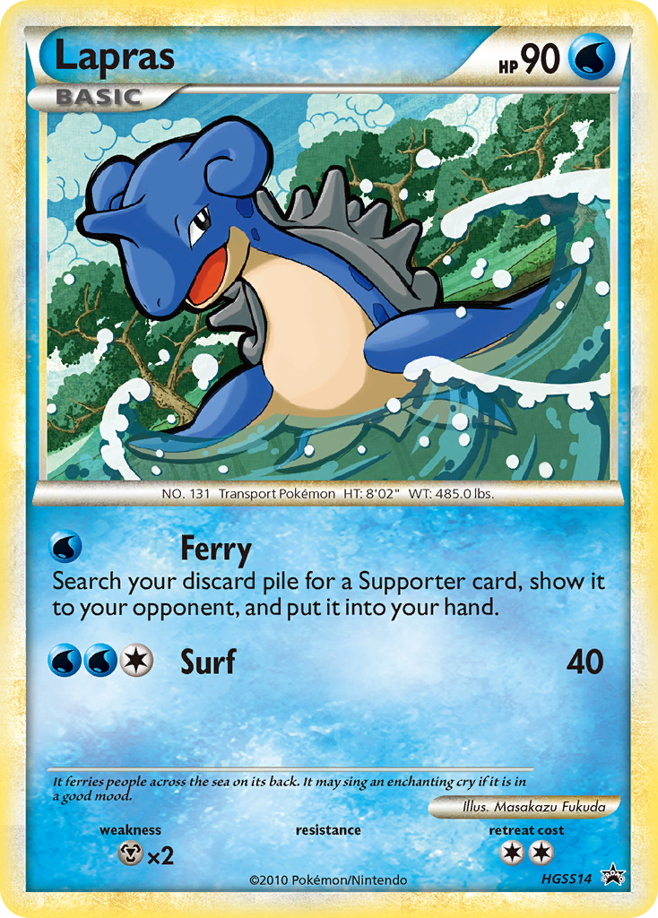 Lapras (HGSS14) [HeartGold & SoulSilver: Black Star Promos] | L.A. Mood Comics and Games