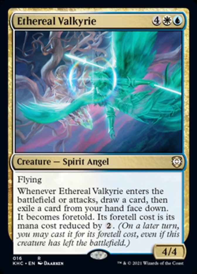 Ethereal Valkyrie [Kaldheim Commander] | L.A. Mood Comics and Games