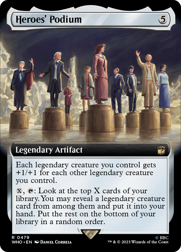 Heroes' Podium (Extended Art) [Doctor Who] | L.A. Mood Comics and Games