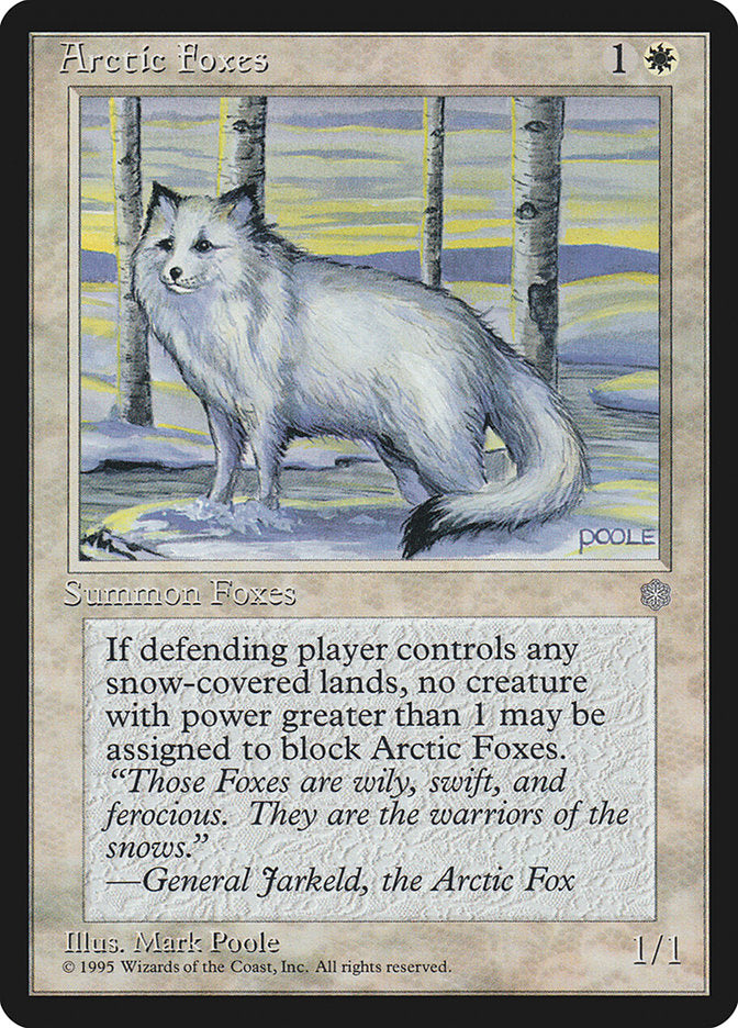 Arctic Foxes [Ice Age] | L.A. Mood Comics and Games