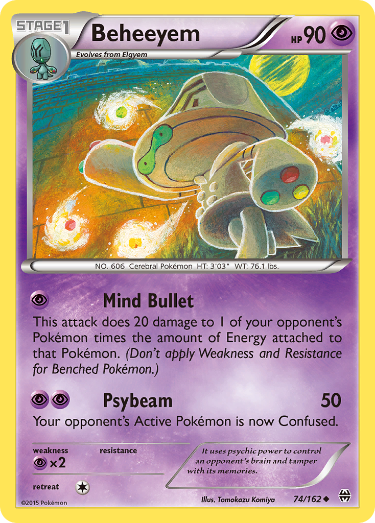 Beheeyem (74/162) [XY: BREAKthrough] | L.A. Mood Comics and Games