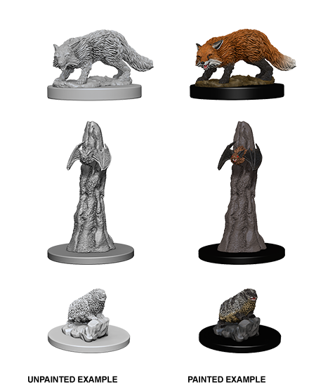 Pathfinder Deep Cuts Unpainted Miniatures: Familiars | L.A. Mood Comics and Games