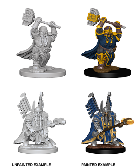 D&D Nolzur's Marvelous Miniatures: Dwarf Paladin | L.A. Mood Comics and Games