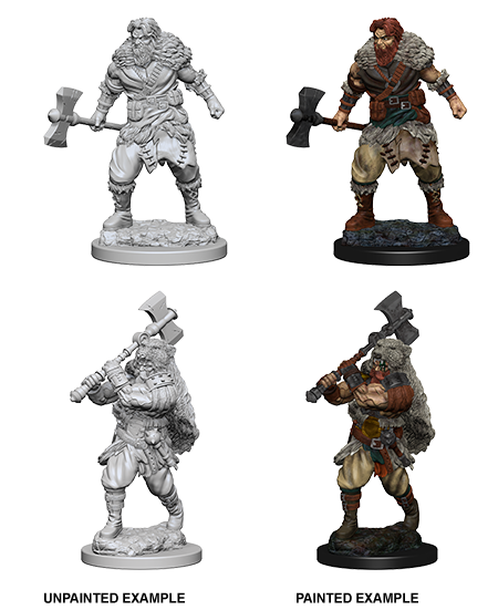 D&D Nolzur's Marvelous Miniatures: Human Barbarian | L.A. Mood Comics and Games