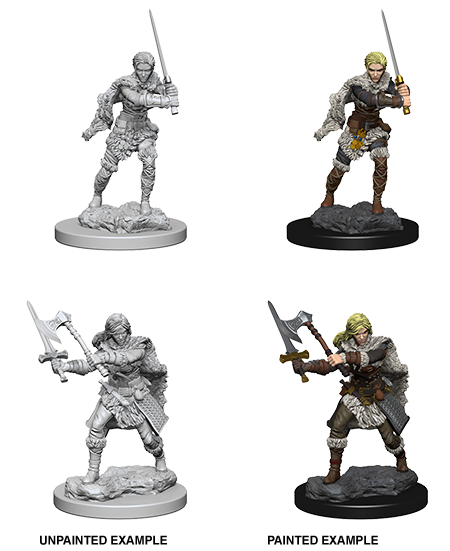 D&D Nolzur's Marvelous Miniatures: Human Barbarian | L.A. Mood Comics and Games