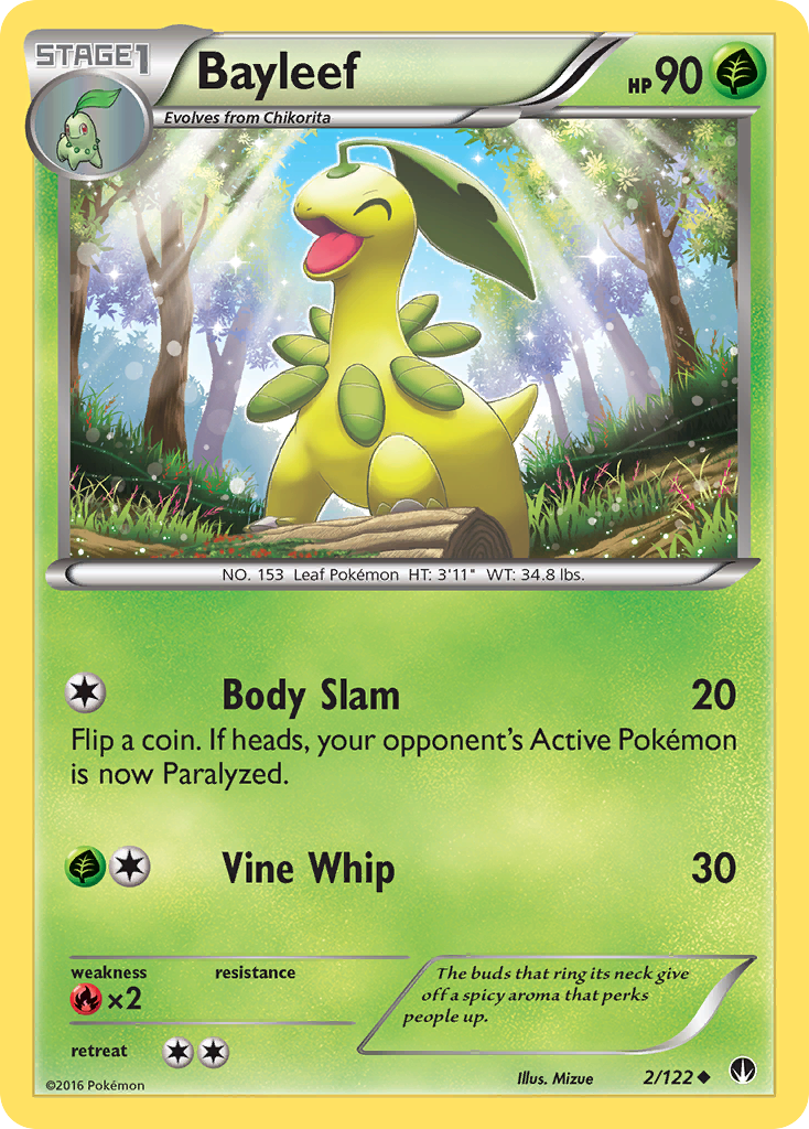 Bayleef (2/122) [XY: BREAKpoint] | L.A. Mood Comics and Games