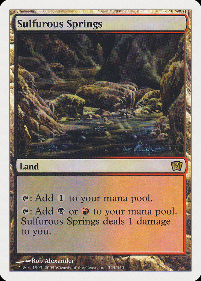 Sulfurous Springs [Ninth Edition] | L.A. Mood Comics and Games