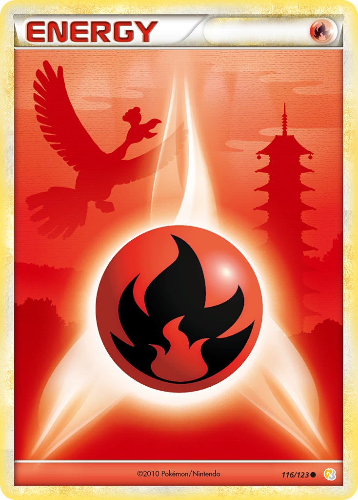 Fire Energy (116/123) [HeartGold & SoulSilver: Base Set] | L.A. Mood Comics and Games