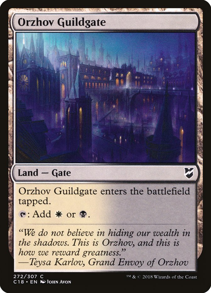Orzhov Guildgate [Commander 2018] | L.A. Mood Comics and Games