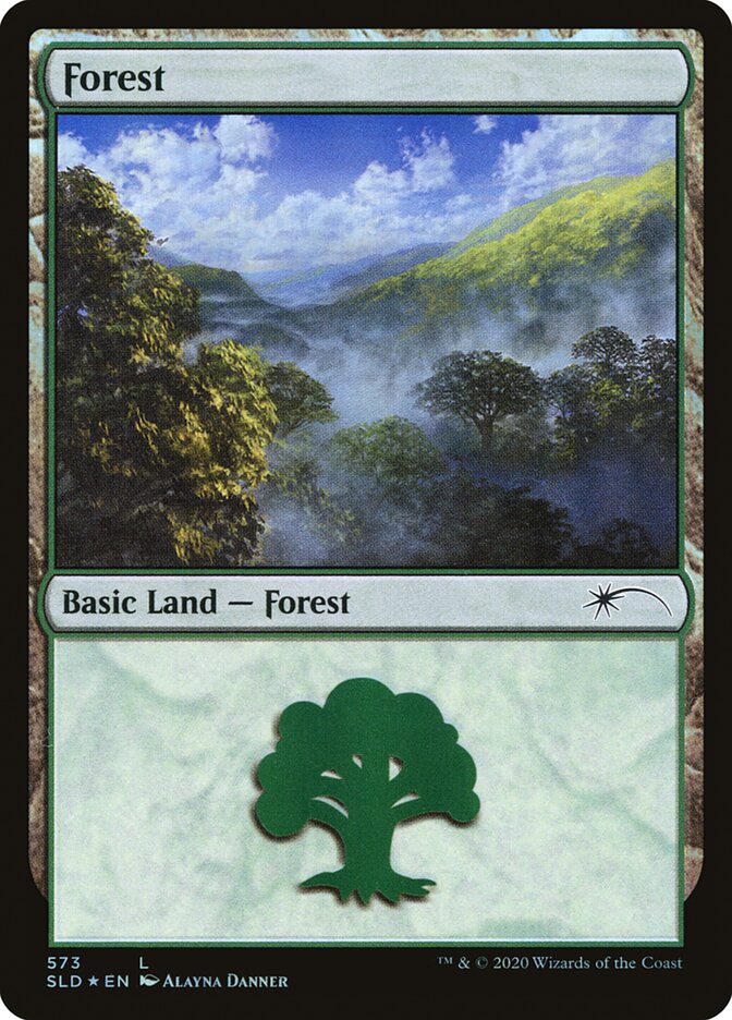 Forest (Lands) (573) [Secret Lair Drop Promos] | L.A. Mood Comics and Games