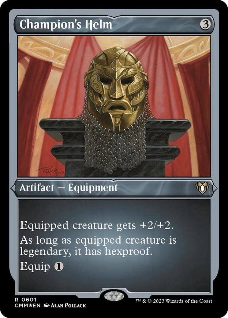 Champion's Helm (Foil Etched) [Commander Masters] | L.A. Mood Comics and Games