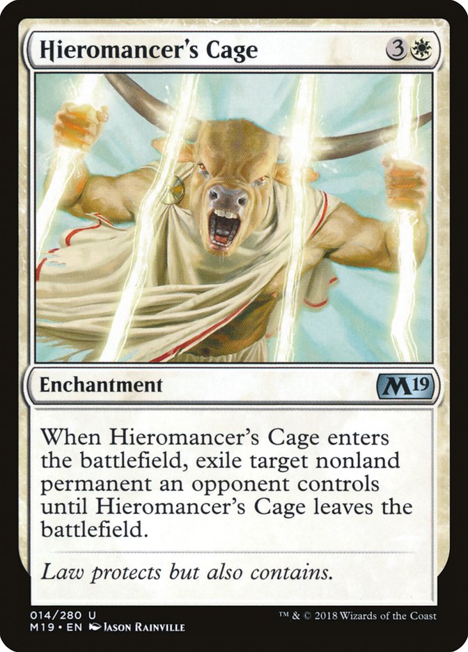Hieromancer's Cage [Core Set 2019] | L.A. Mood Comics and Games