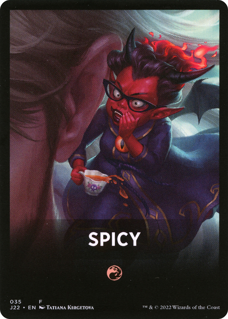 Spicy Theme Card [Jumpstart 2022 Front Cards] | L.A. Mood Comics and Games