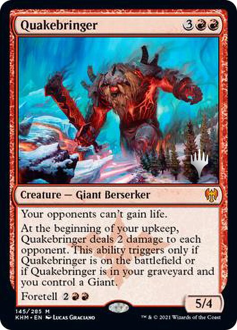 Quakebringer (Promo Pack) [Kaldheim Promos] | L.A. Mood Comics and Games