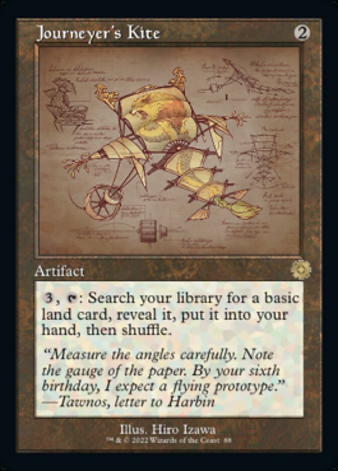 Journeyer's Kite (Retro Schematic) [The Brothers' War Retro Artifacts] | L.A. Mood Comics and Games