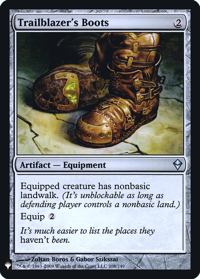 Trailblazer's Boots [Mystery Booster] | L.A. Mood Comics and Games