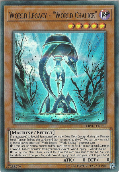World Legacy - "World Chalice" [OP07-EN006] Super Rare | L.A. Mood Comics and Games