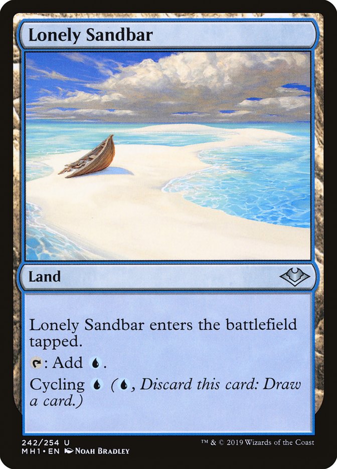Lonely Sandbar [Modern Horizons] | L.A. Mood Comics and Games