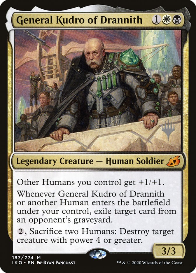 General Kudro of Drannith (Promo Pack) [Ikoria: Lair of Behemoths Promos] | L.A. Mood Comics and Games