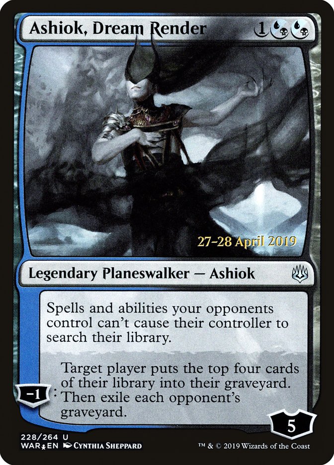 Ashiok, Dream Render [War of the Spark Prerelease Promos] | L.A. Mood Comics and Games