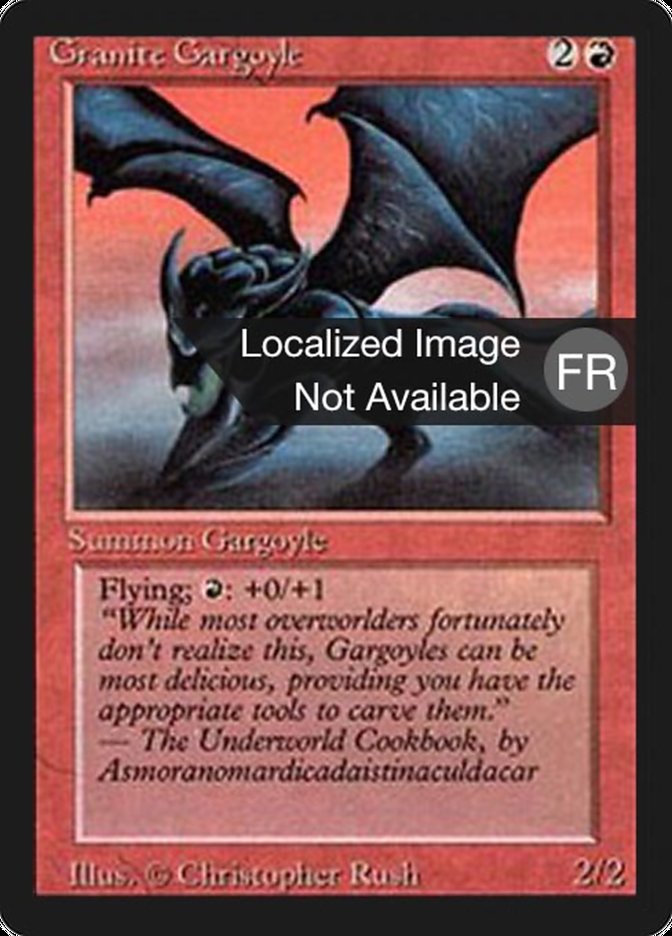 Granite Gargoyle [Foreign Black Border] | L.A. Mood Comics and Games