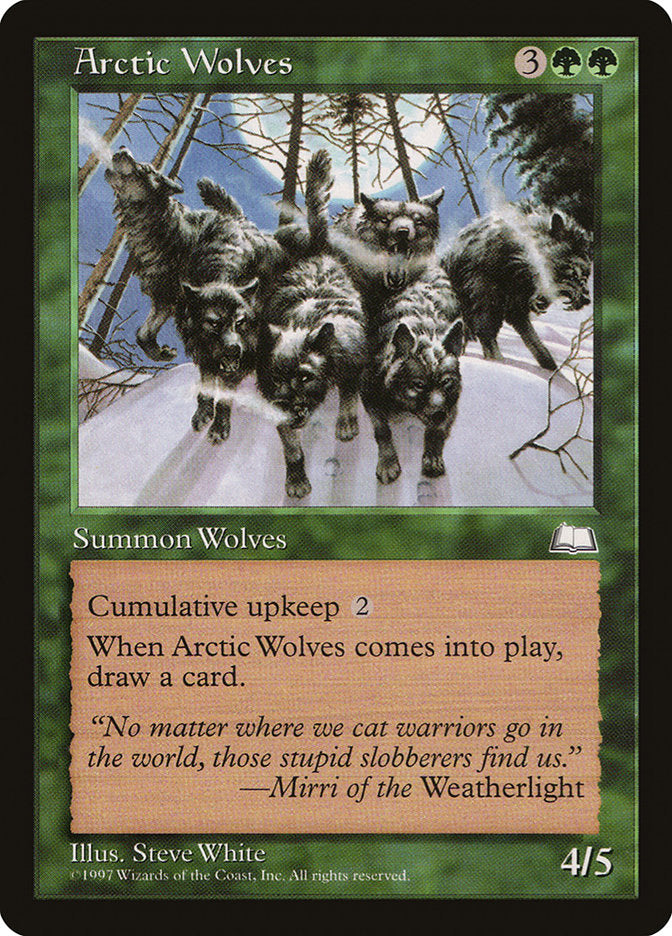 Arctic Wolves [Weatherlight] | L.A. Mood Comics and Games