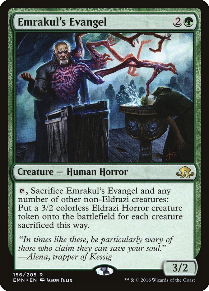 Emrakul's Evangel [Eldritch Moon] | L.A. Mood Comics and Games