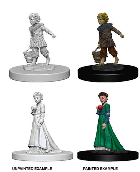 Pathfinder Deep Cuts Unpainted Miniatures: Children | L.A. Mood Comics and Games