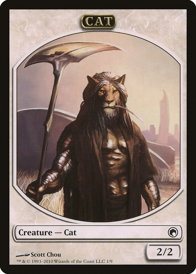 Cat Token [Scars of Mirrodin Tokens] | L.A. Mood Comics and Games