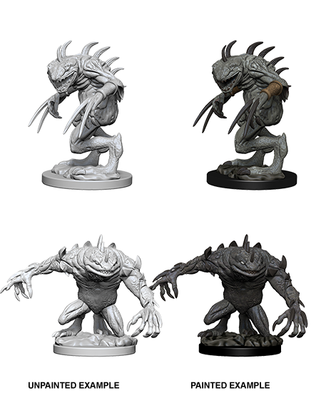 D&D Nolzur's Marvelous Miniatures: Gray Slaad & Death Slaad | L.A. Mood Comics and Games