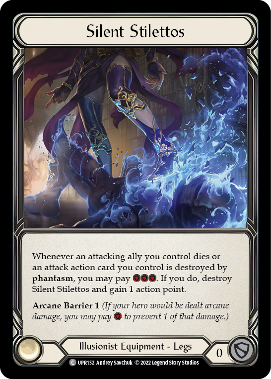 Silent Stilettos [UPR152] (Uprising)  Rainbow Foil | L.A. Mood Comics and Games