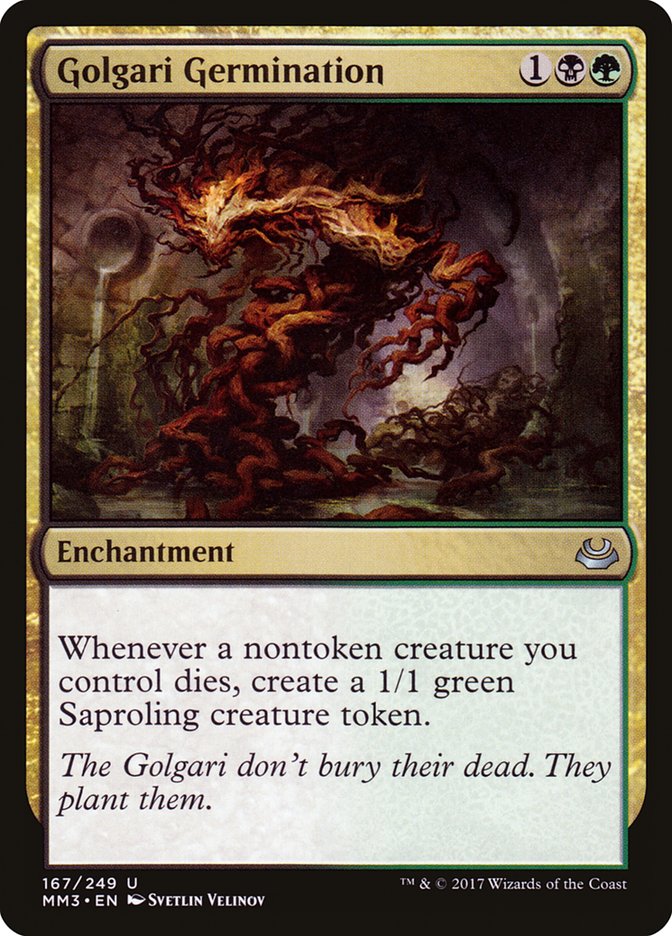 Golgari Germination [Modern Masters 2017] | L.A. Mood Comics and Games