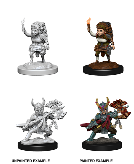 D&D Nolzur's Marvelous Miniatures: Halfling Fighter | L.A. Mood Comics and Games