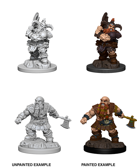 D&D Nolzur's Marvelous Miniatures: Dwarf Barbarian | L.A. Mood Comics and Games