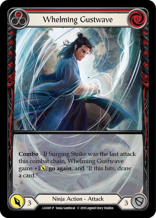 Whelming Gustwave (Red) [LGS007-P] (Promo)  1st Edition Normal | L.A. Mood Comics and Games