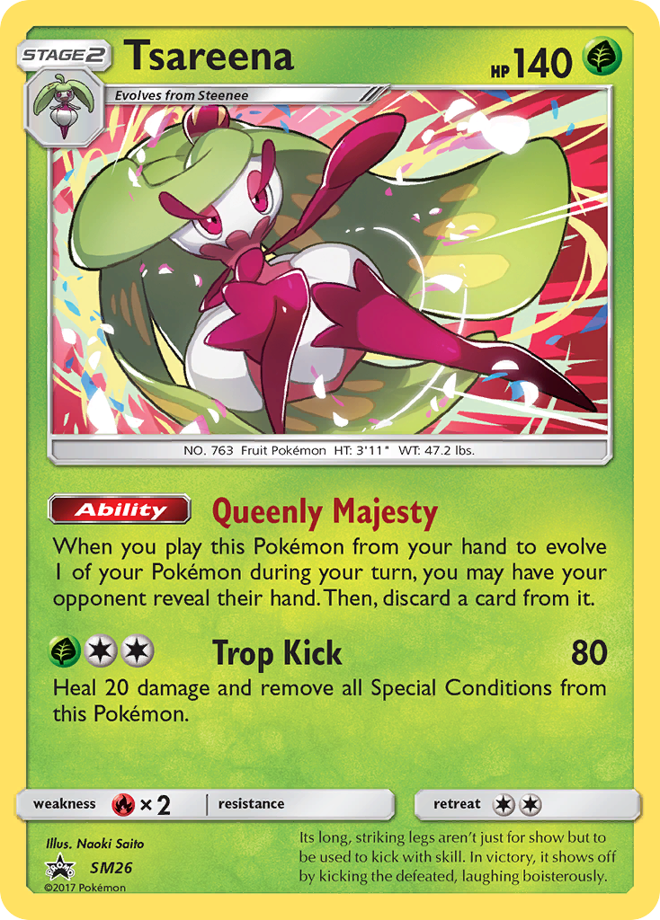 Tsareena (SM26) [Sun & Moon: Black Star Promos] | L.A. Mood Comics and Games