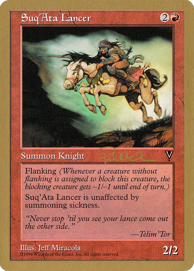 Suq'Ata Lancer (Paul McCabe) [World Championship Decks 1997] | L.A. Mood Comics and Games