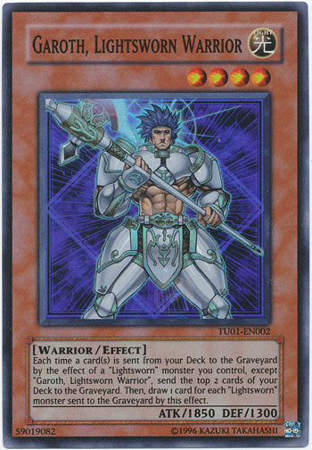 Garoth, Lightsworn Warrior [TU01-EN002] Super Rare | L.A. Mood Comics and Games