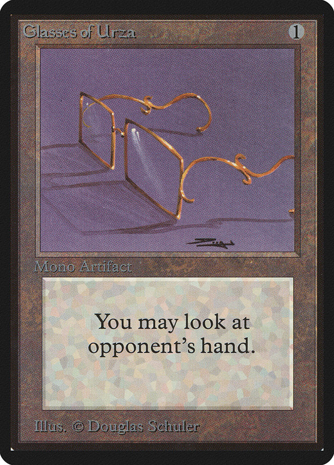 Glasses of Urza [Beta Edition] | L.A. Mood Comics and Games